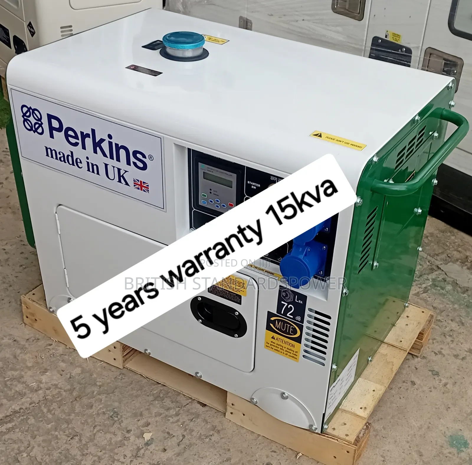 15kva Silent Diesel Genset for Oil and Gas