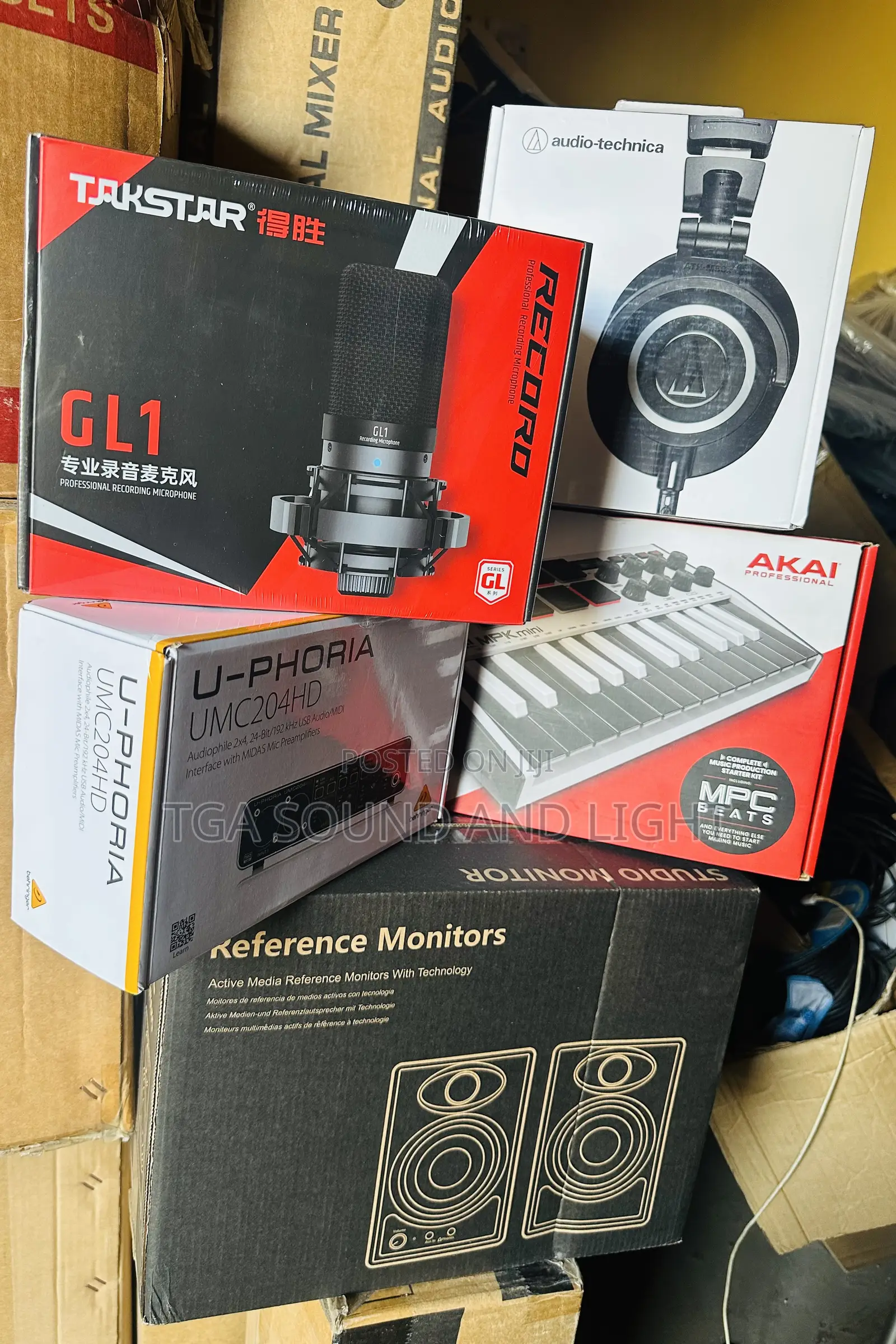 Portable Home Studio Set - [5 Pieces]