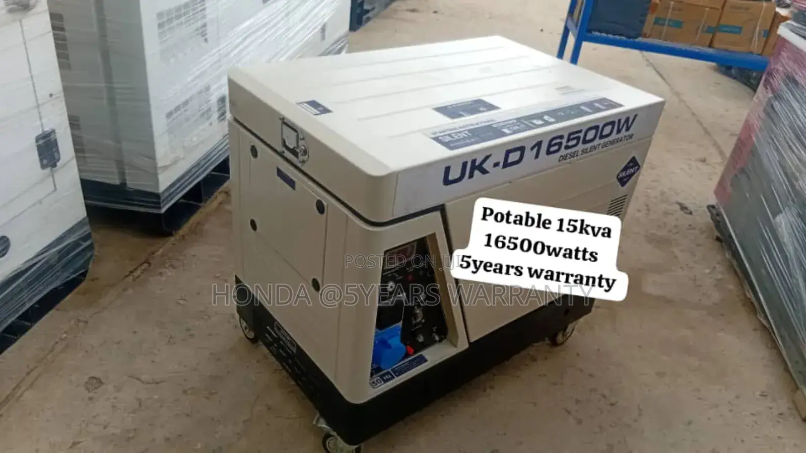 Energy for a Better Life 15kva 16500watt Diesel Generator