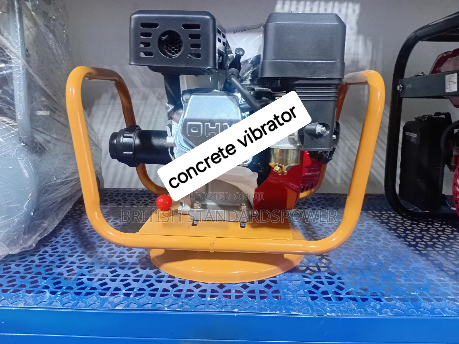 Efficient 6.5hp Petrol Concrete Vibrator