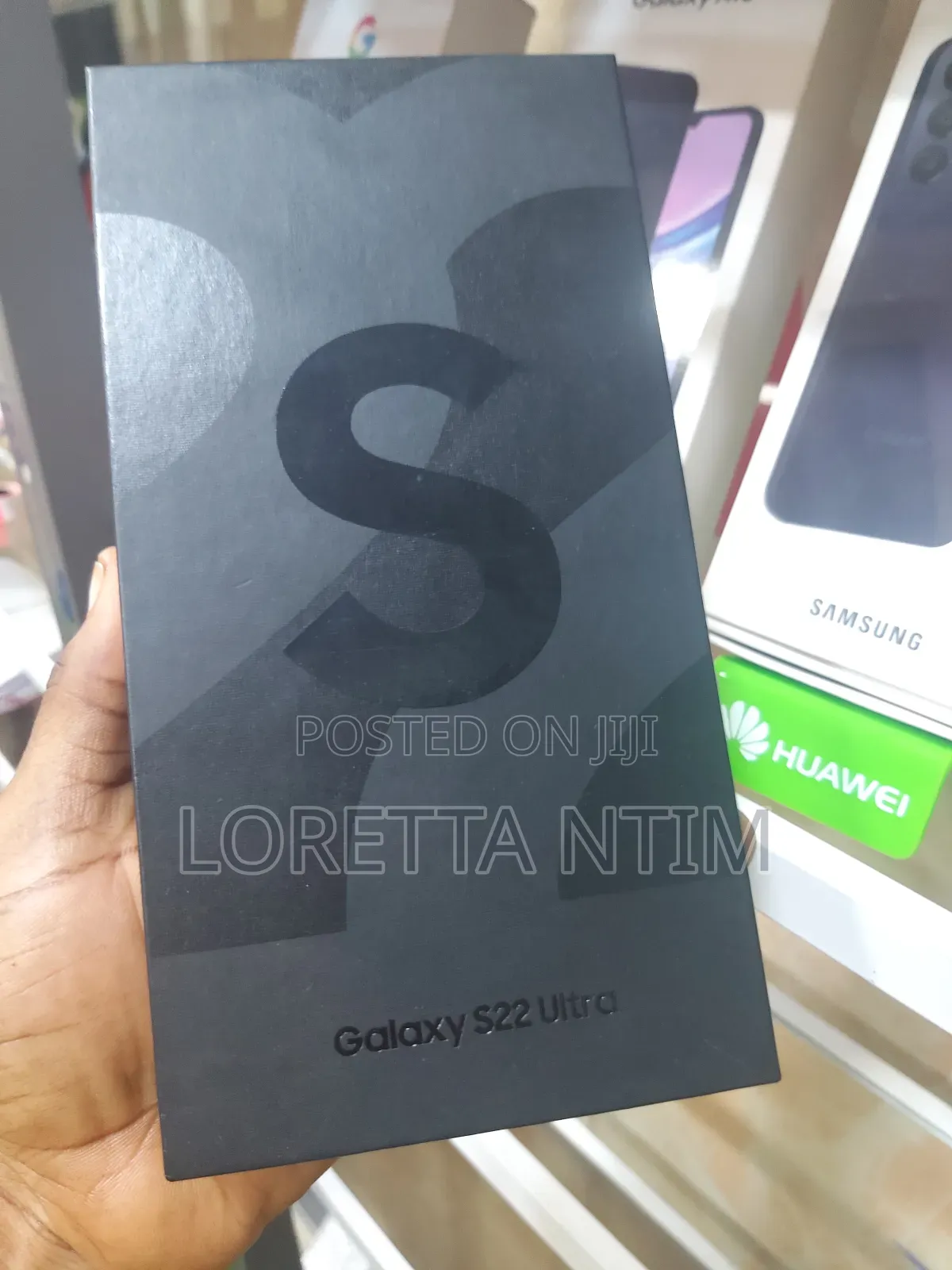 New Samsung Galaxy S22 Ultra 256 GB Black