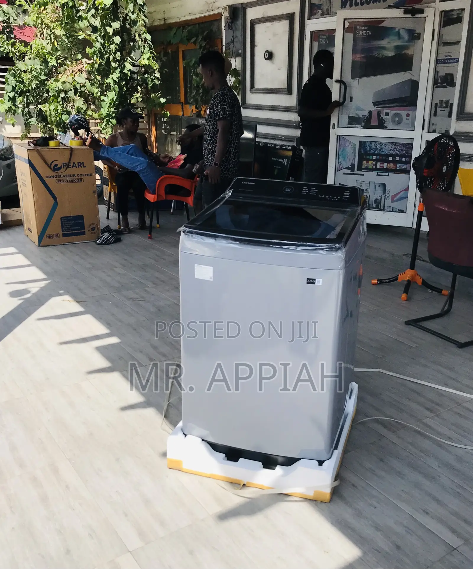 Well Built Samsung 16kg Fully Auto Washing Machine, Gray.