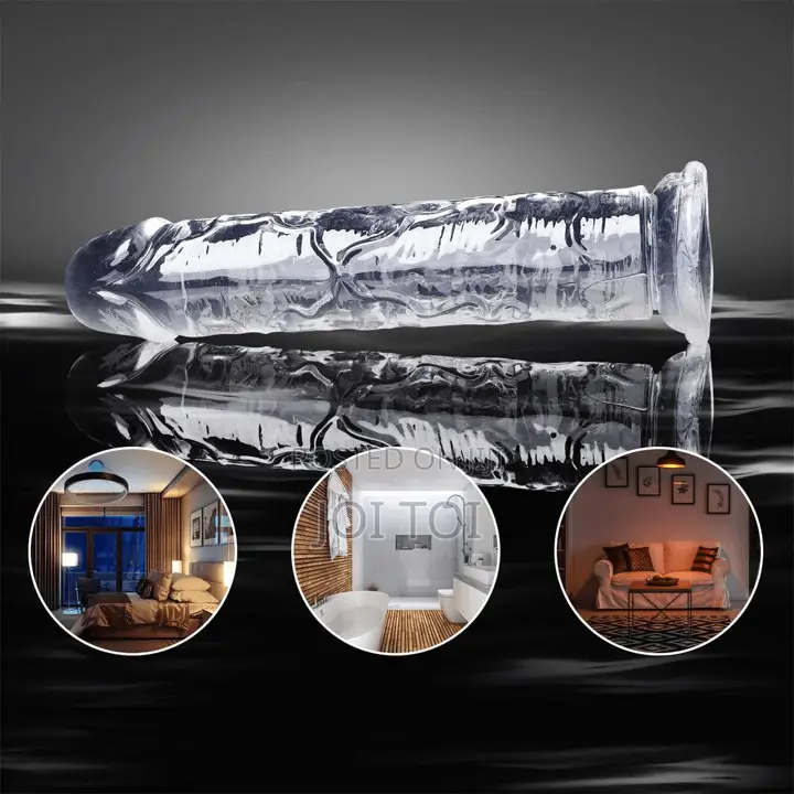 Transparent Silicon Dildo