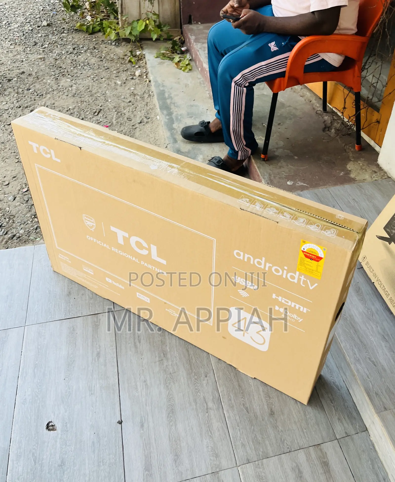 Durable TCL 43s4500 43 Inches Android Smart Tv.