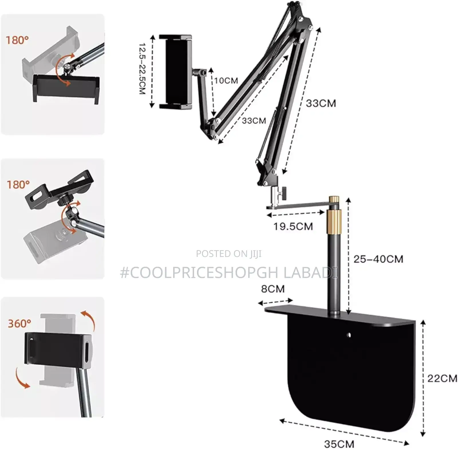 Stand Holder Clamp Kit