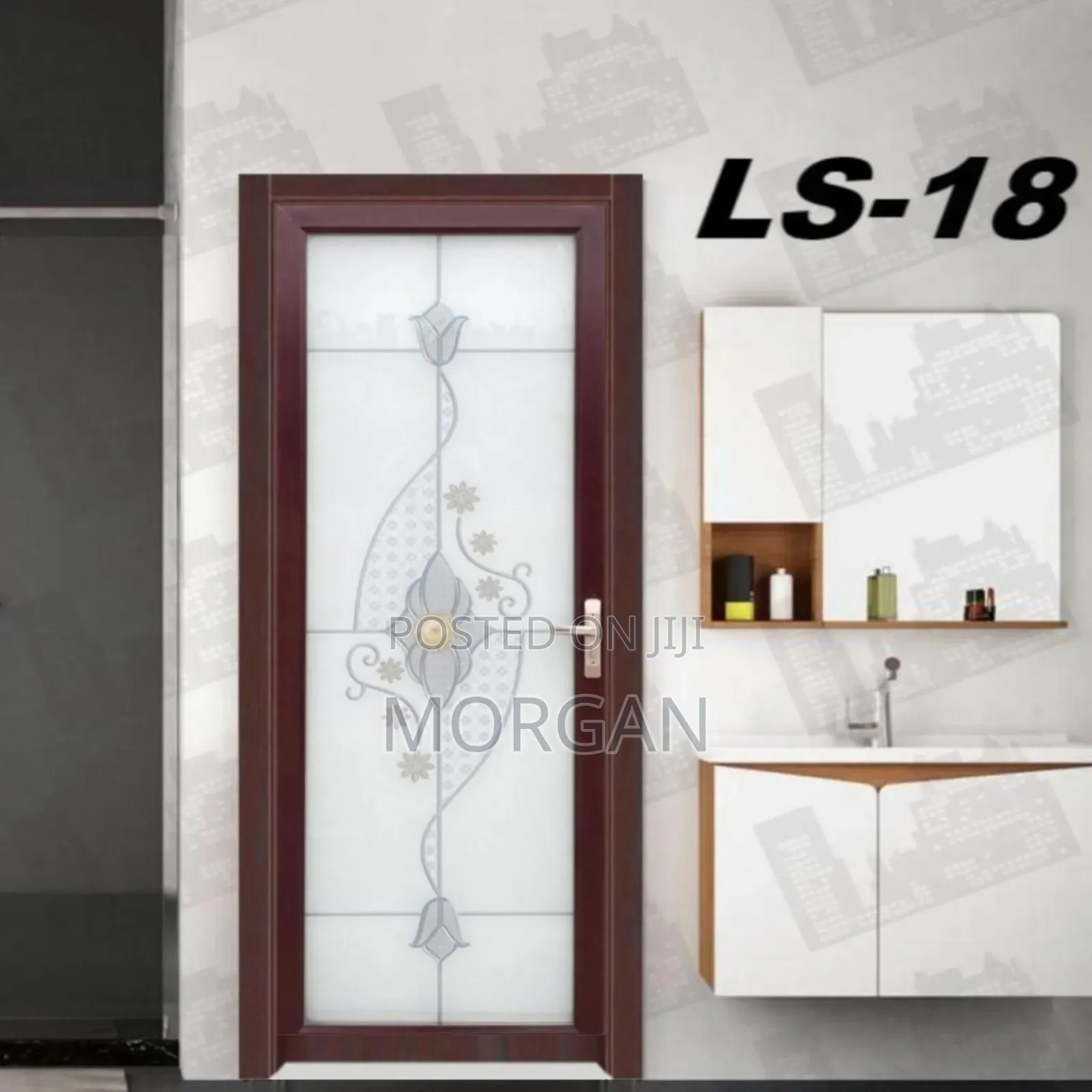 Unbreakable Glass Bathroom Door