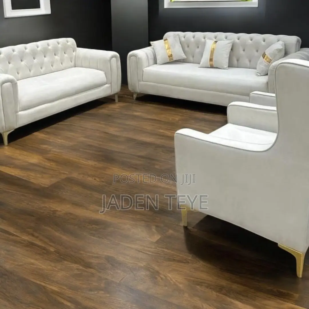 Cream Family Sofa Set