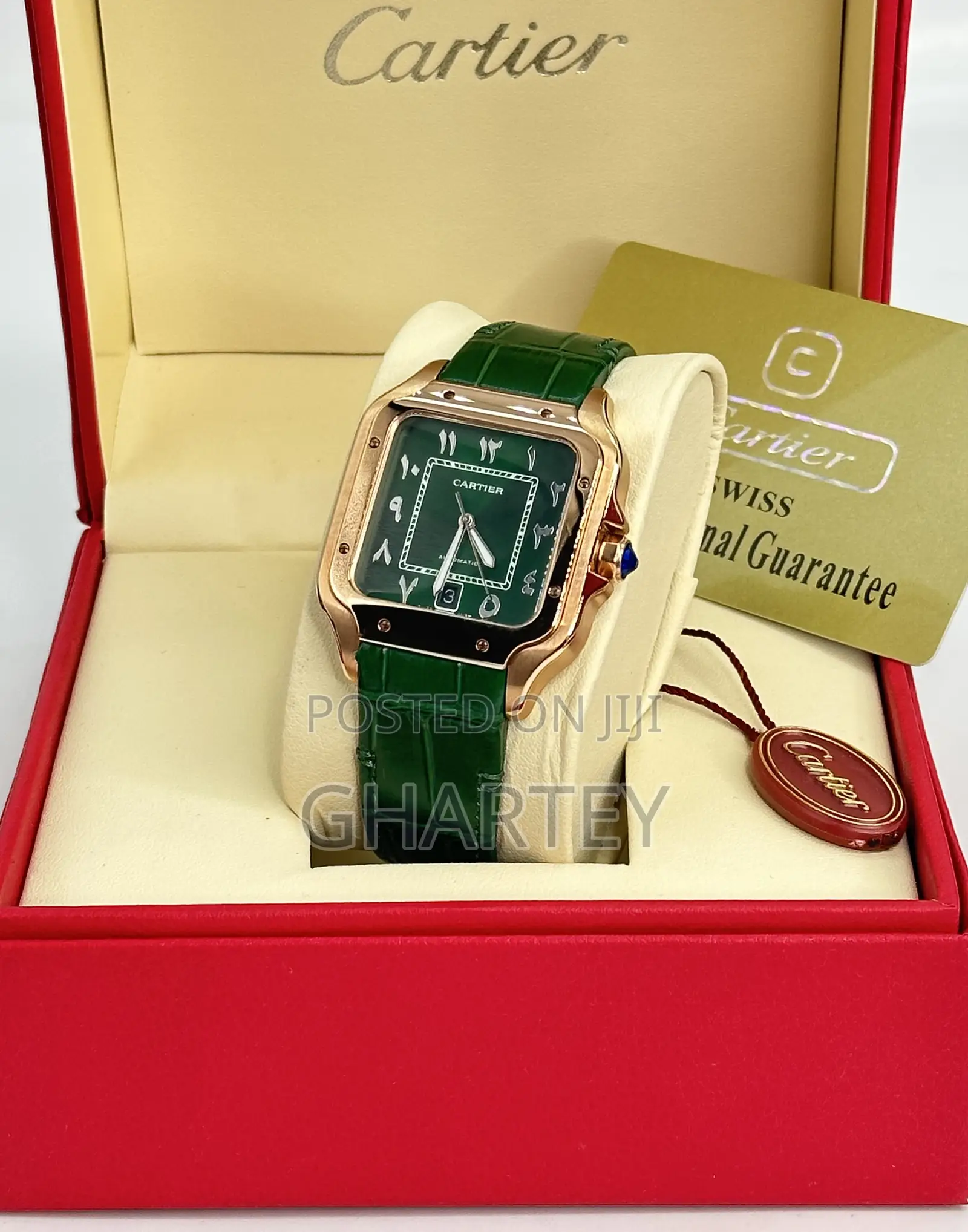 Automatic Premium Cartier Watches || Green