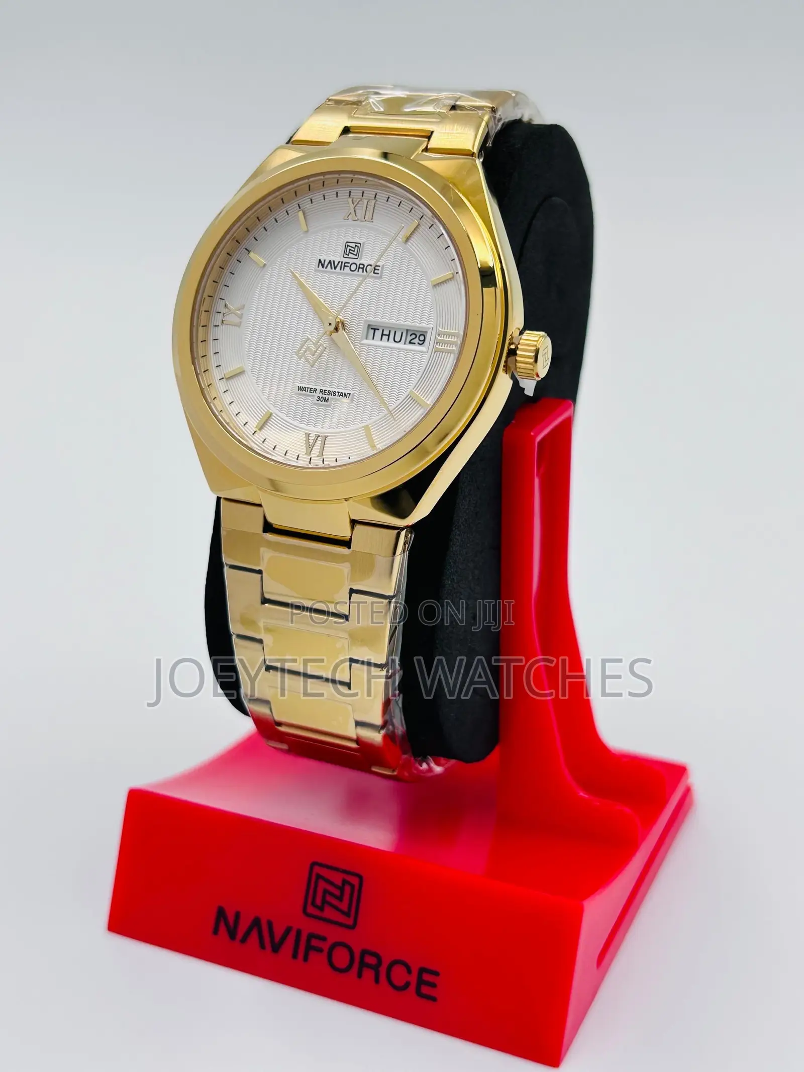 Gold Chain Watch for Men