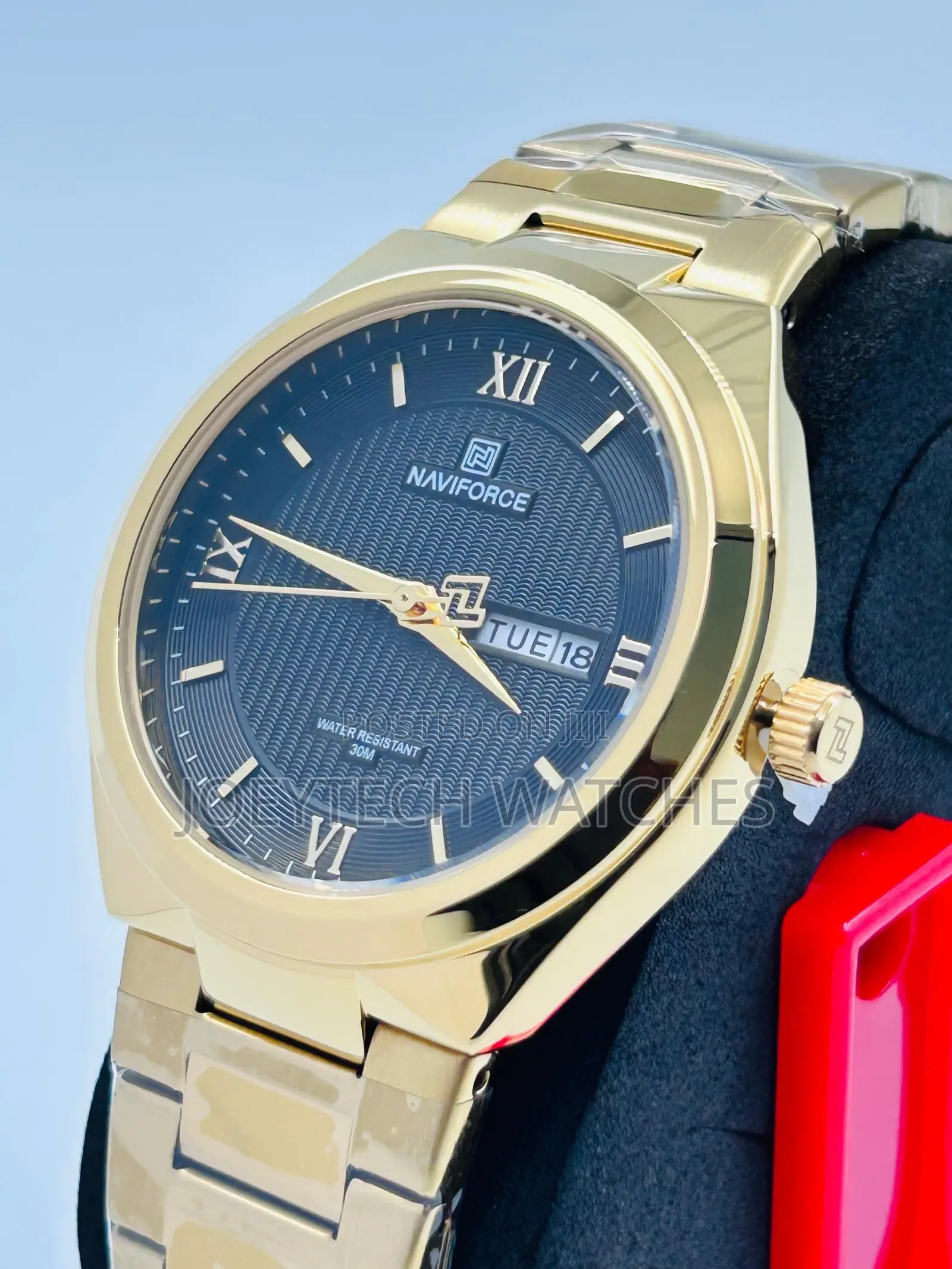 Gold Chain Watch for Men