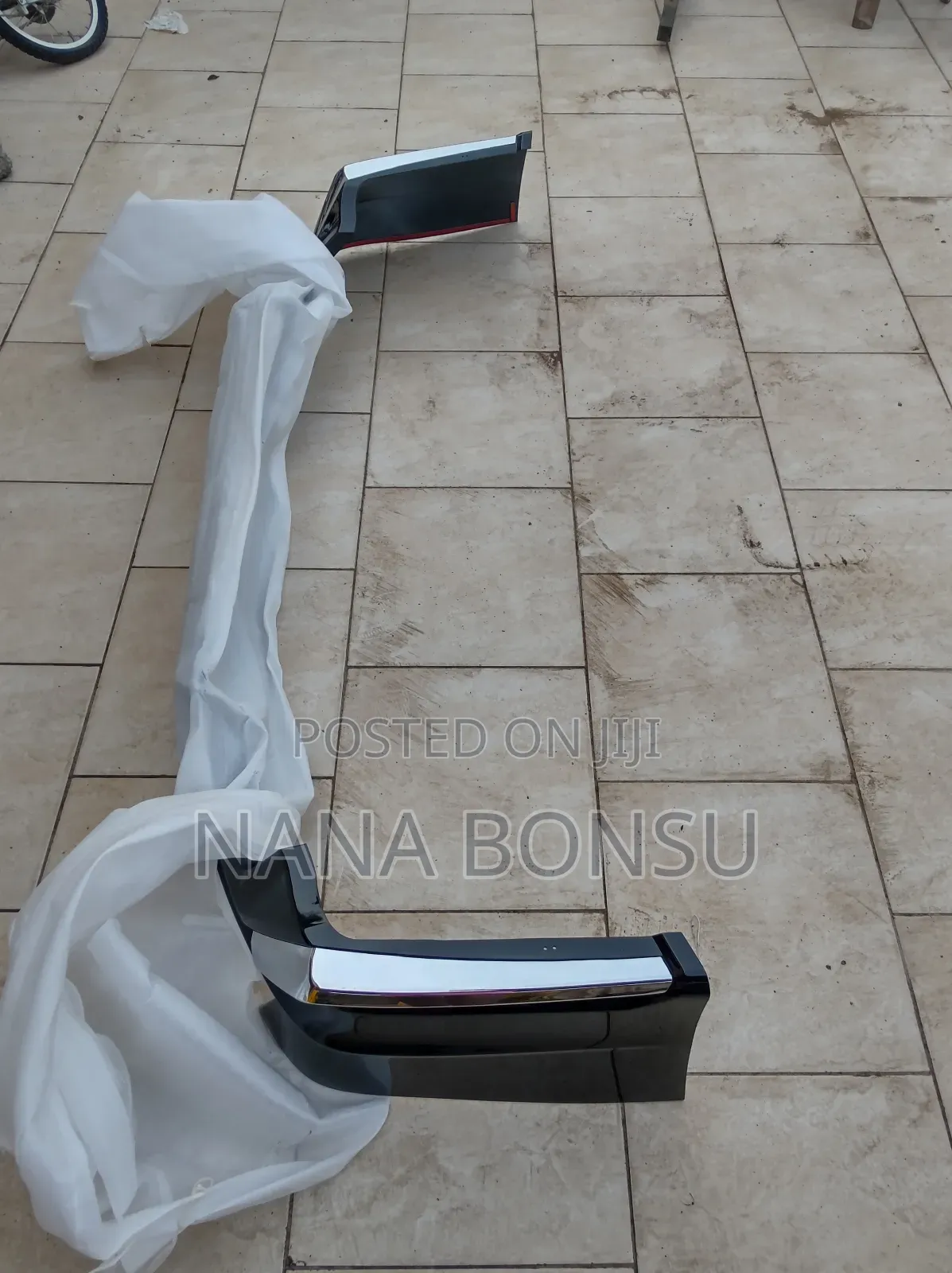 Brand New Toyota Prado 2021 Upwards Back Bumper Spoiler