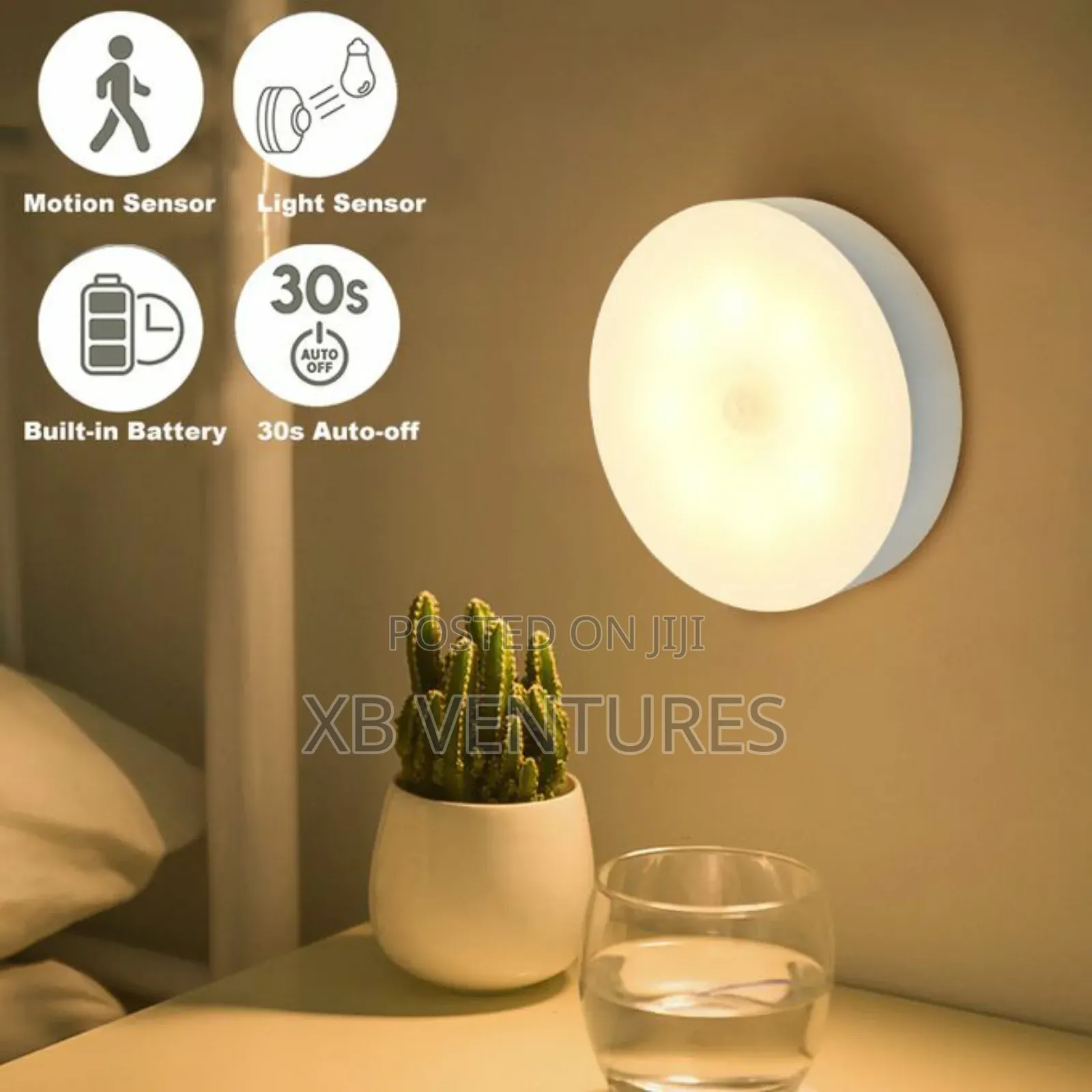 Wireless Body Induction Lamp Led Motion Sensor Night Light