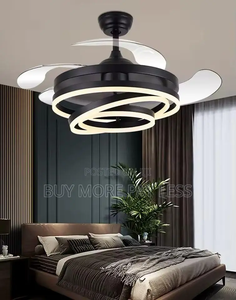 Chandelier With Fan Crystal And Normal Types
