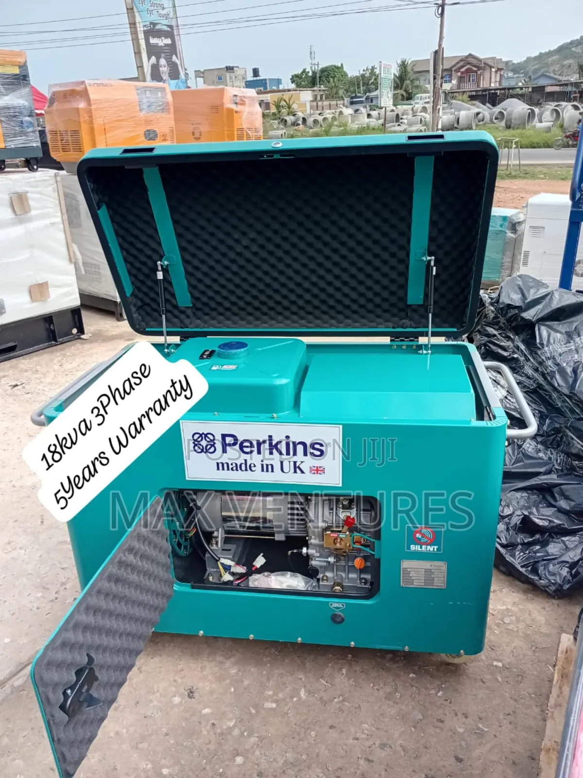 Perkins 18kva Diesel Powered Generator Overload Protection