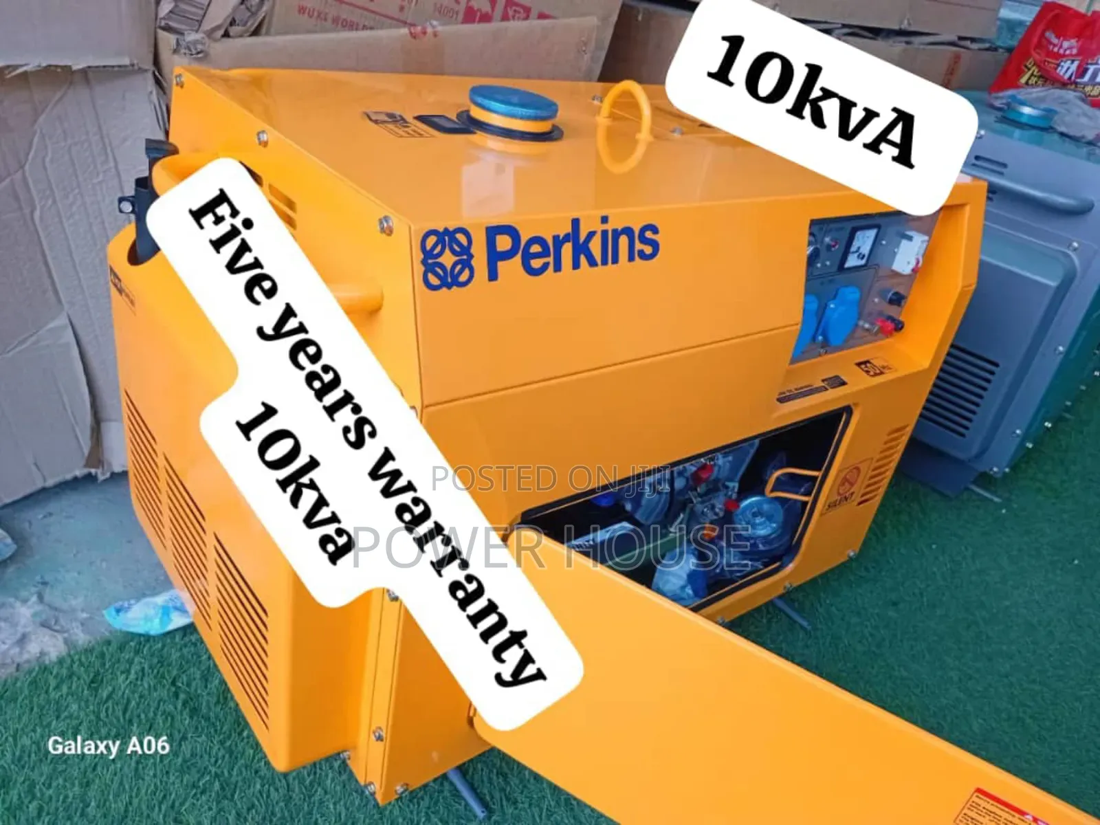 Mobile Power 10kva 13000watts Perkins Diesel Generator