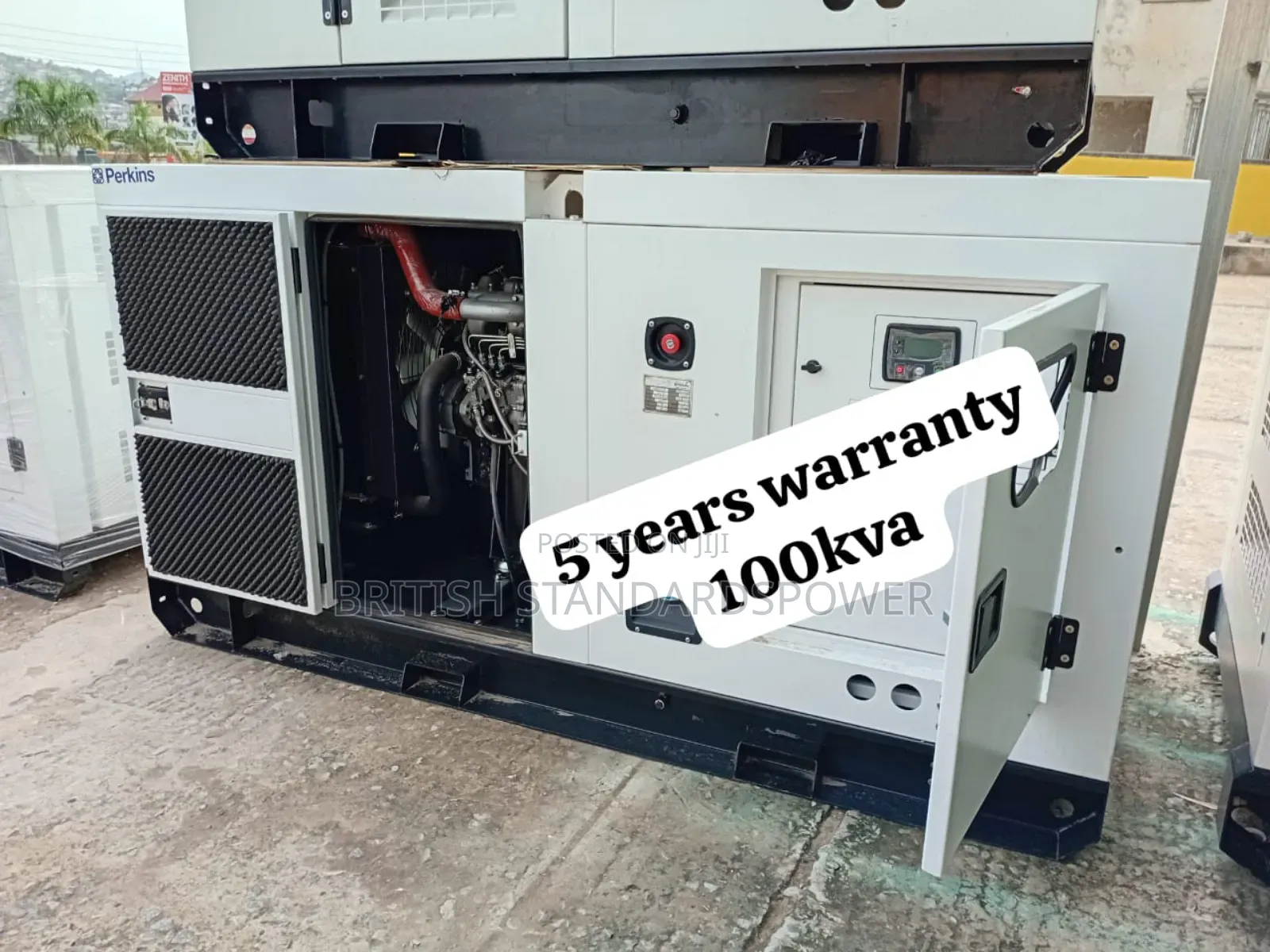 British Standard 100kva Silent Diesel Generator