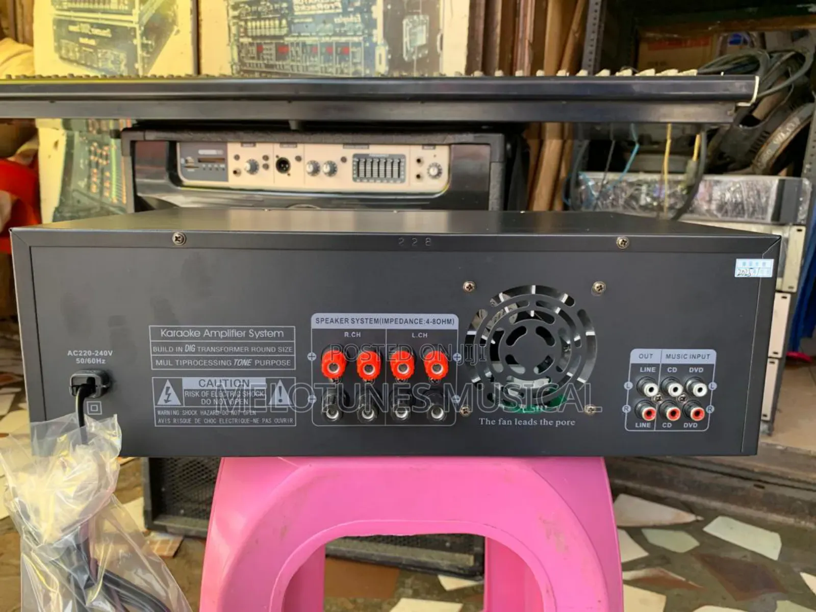 Teli Sa-228 Professional Public Address Power Amplifier