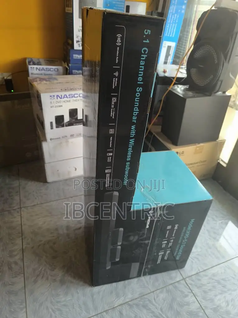 JVC 5.1 Channel Soundbar With Wireless Subwoofer