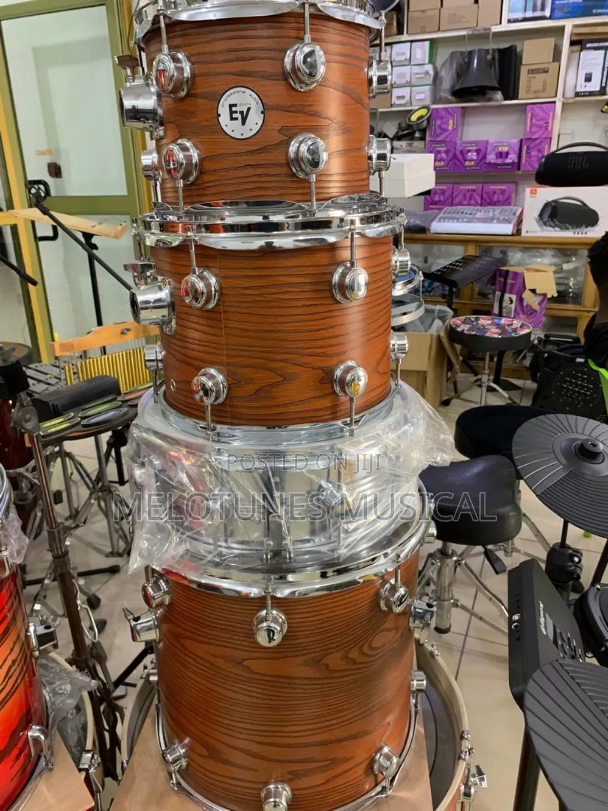 Ev Professional 5-Piece Drumset