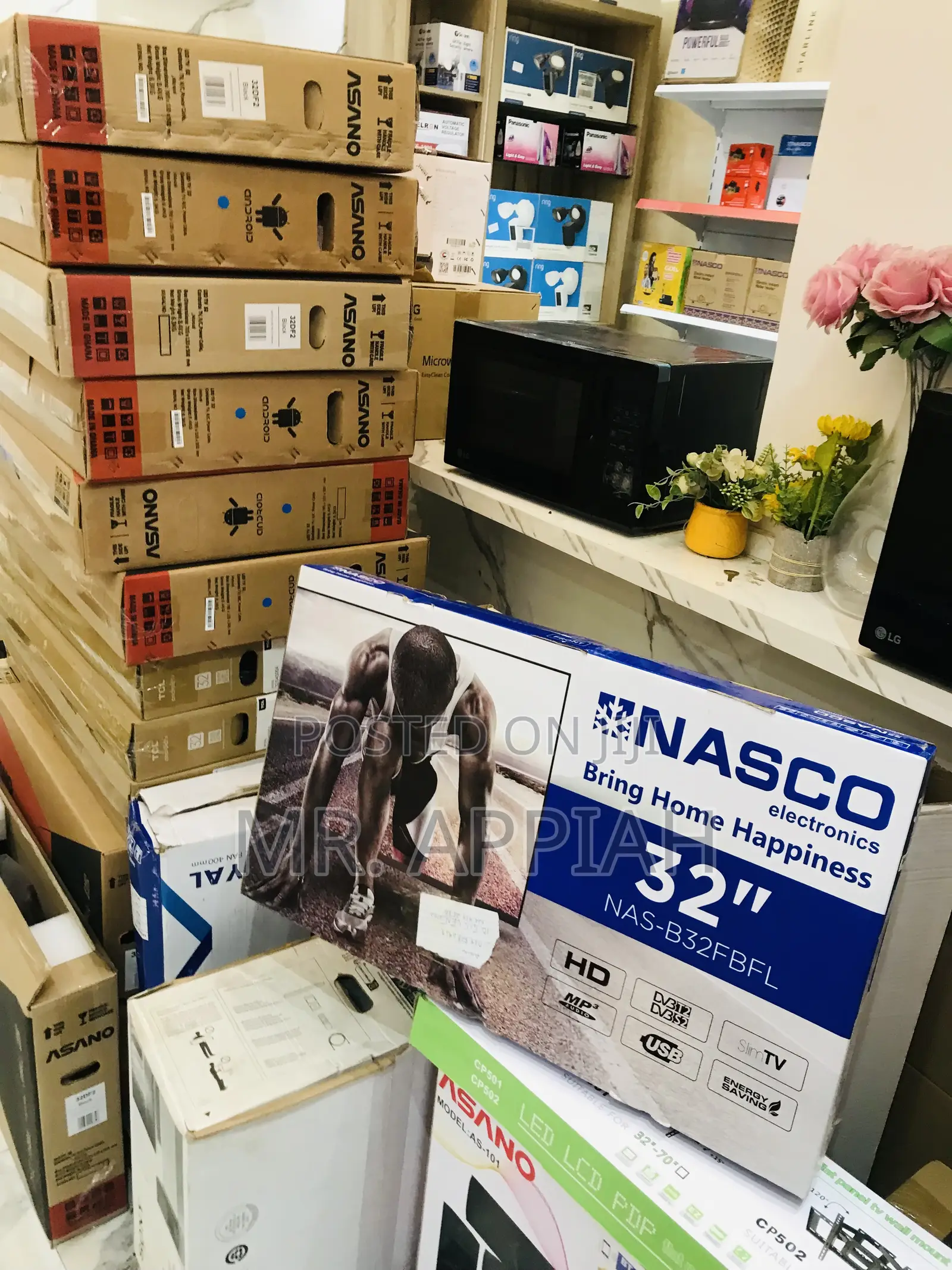 Check Out Nasco 32 Inch Digital Satellite Television.
