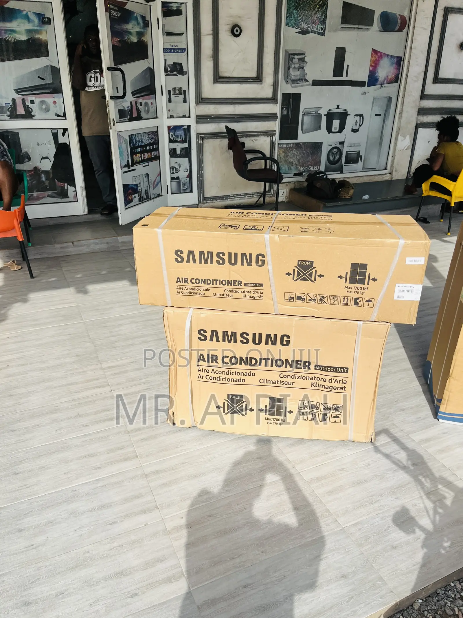 Powerful and Durable Samsung 2.5hp Inverter Ac(White).