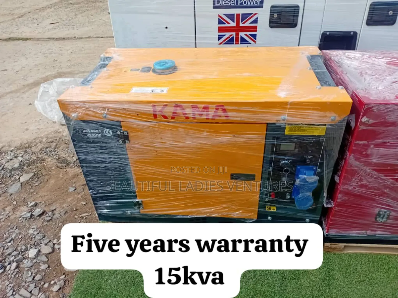 Highly Portable 15kva Diesel Generator Kama 15kva Uk
