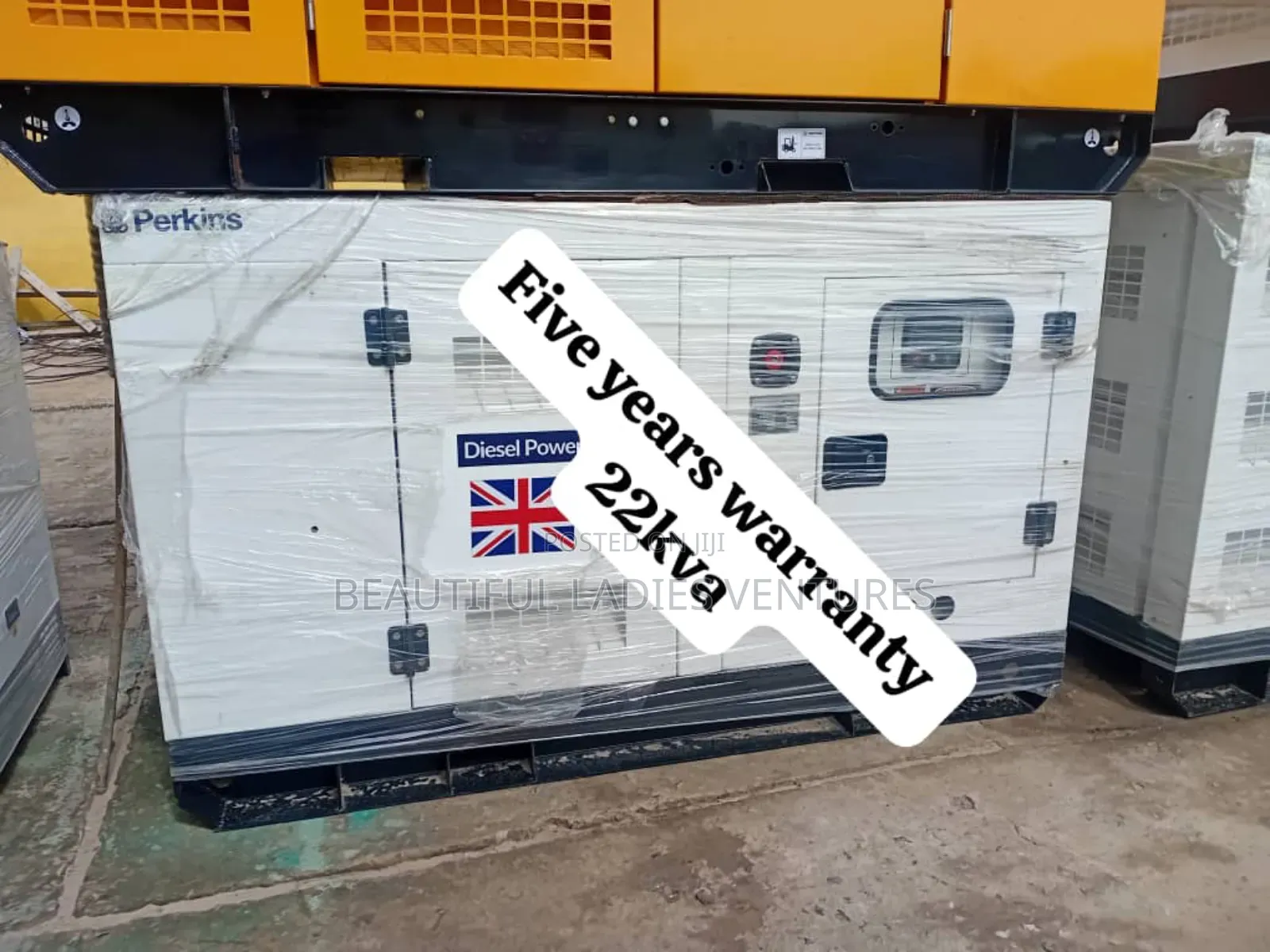 Enhanced Efficiency 18kw Perkins Diesel Generator 22kva 18kw
