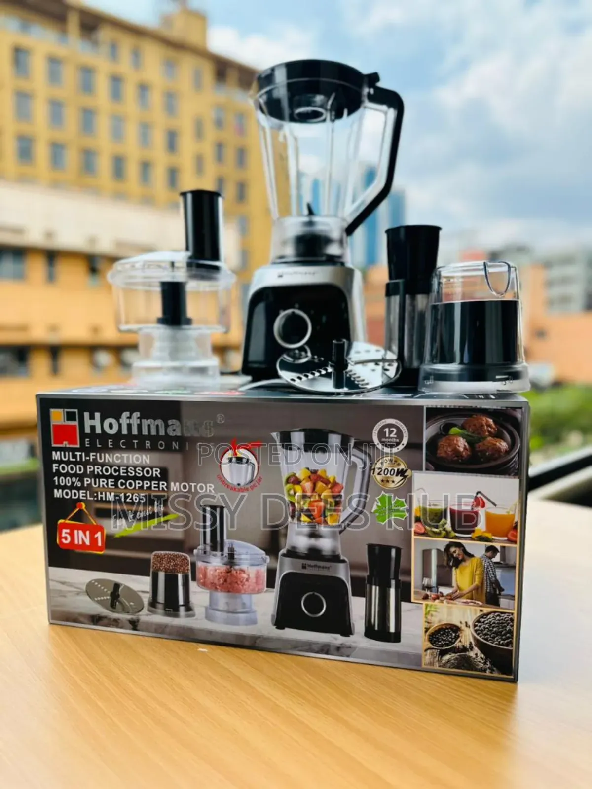 Hoffmans 5in1 Food Processor