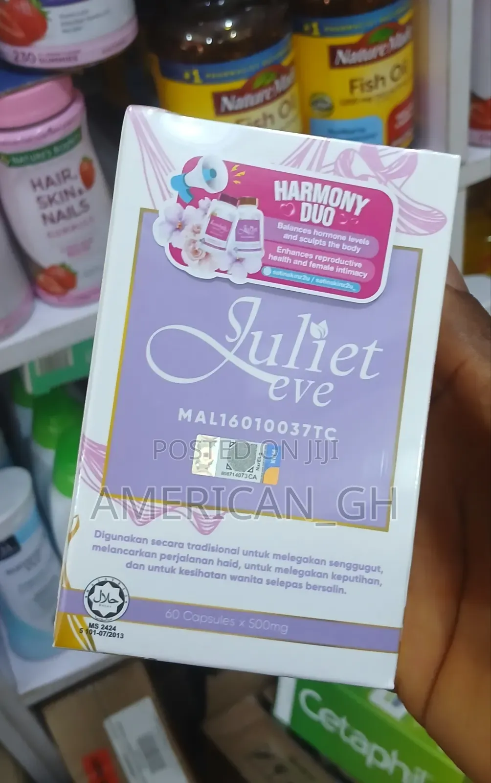 Juliet Eve, 60 Capsules