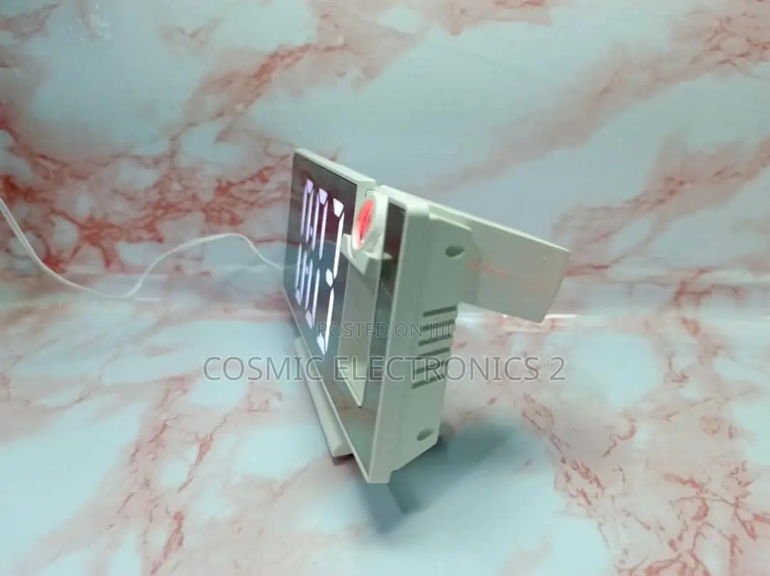 Projector Mirror Alarm Clock