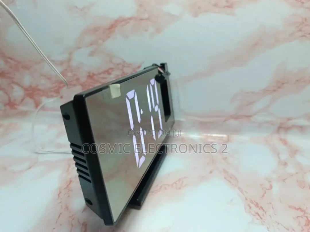 Projector Mirror Alarm Clock