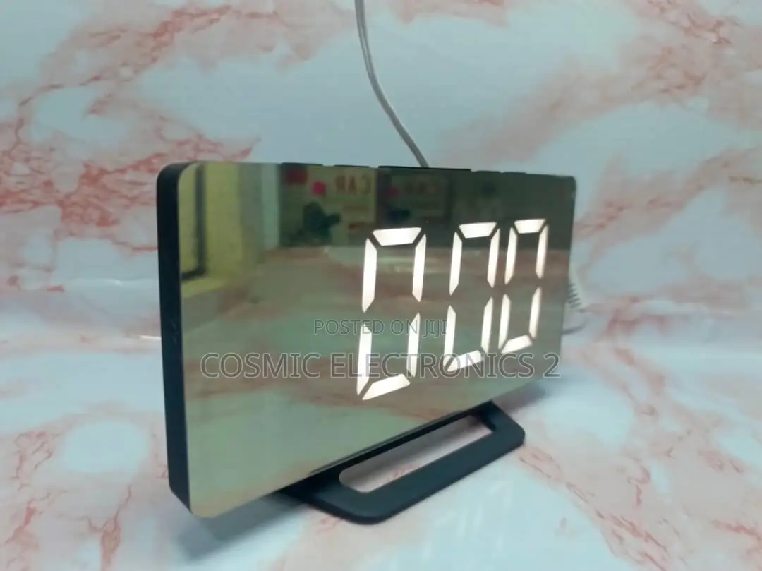 Led Digital Alarm Clock With Dual Usb Slot
