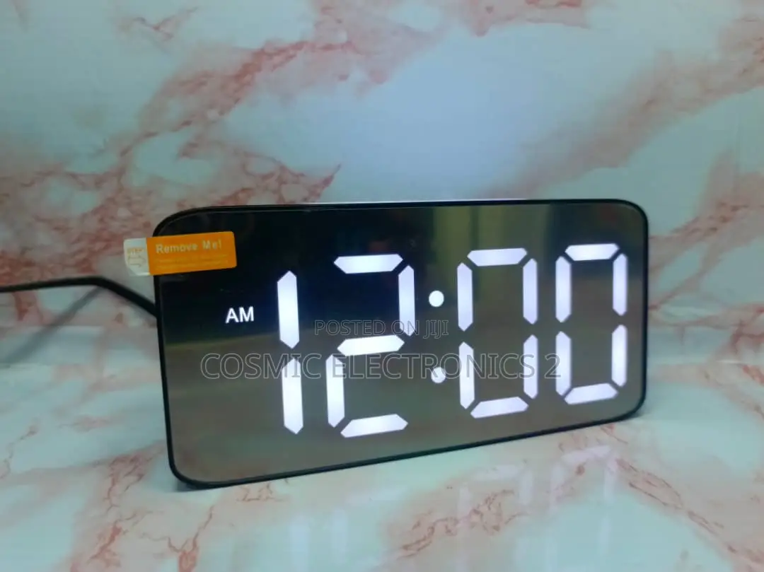 RGB Colorful Digital Alarm Clock With Snooze Button