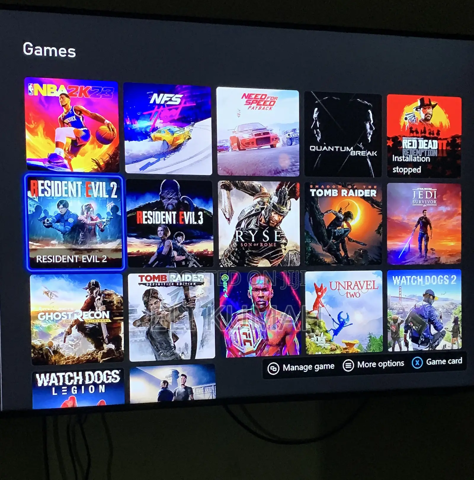 Xbox Games Installation Available