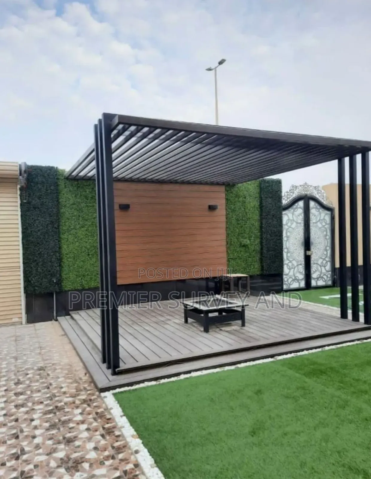 Custom Pergola Installation