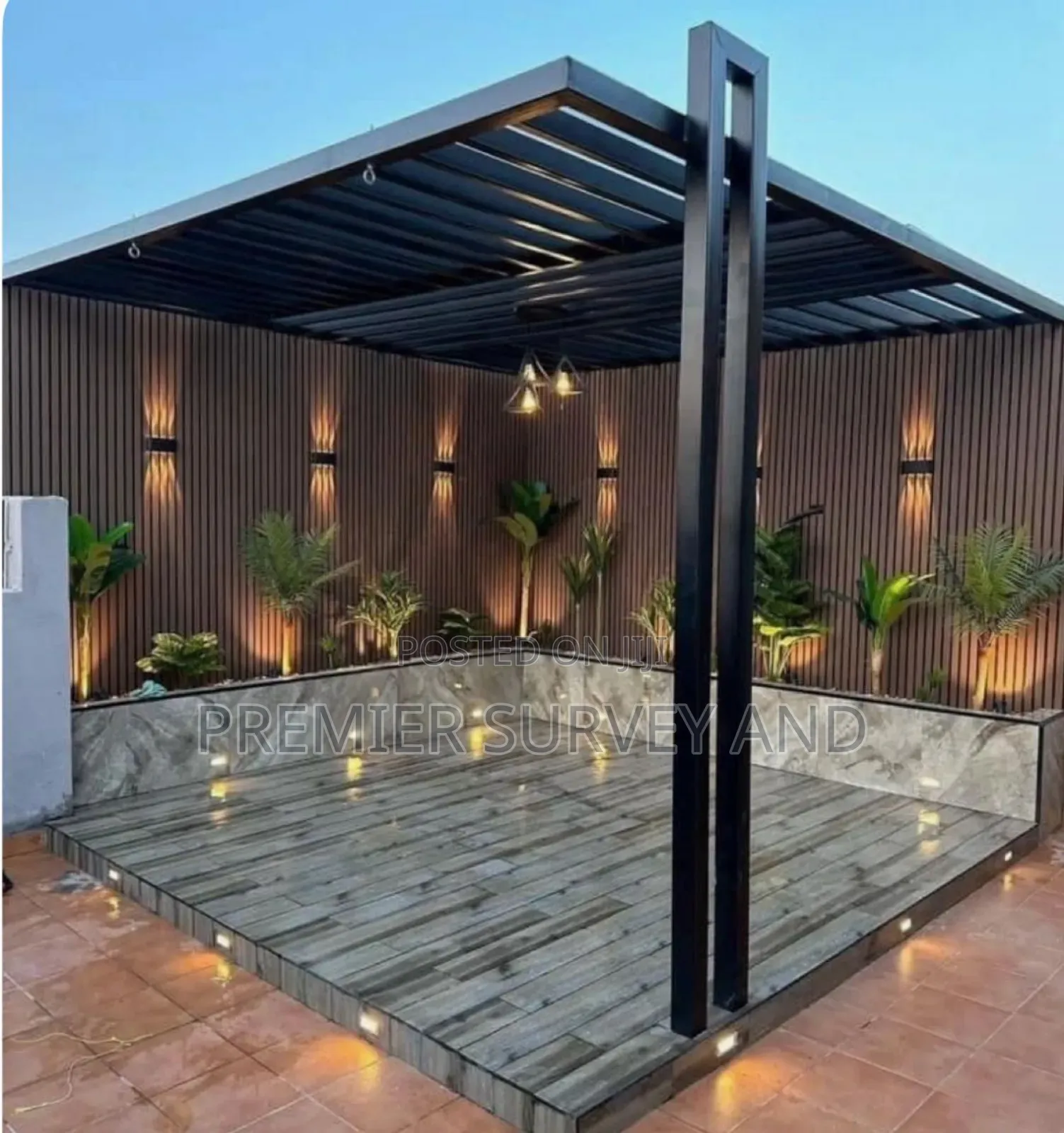 Custom Pergola Installation