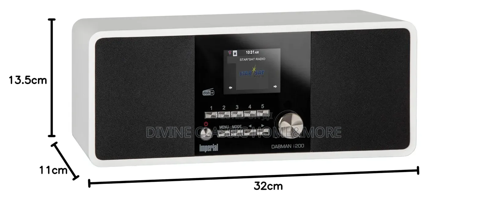 Imperial Dabman I200 Dab+/Ukw/Internetradio, Spotify Connect