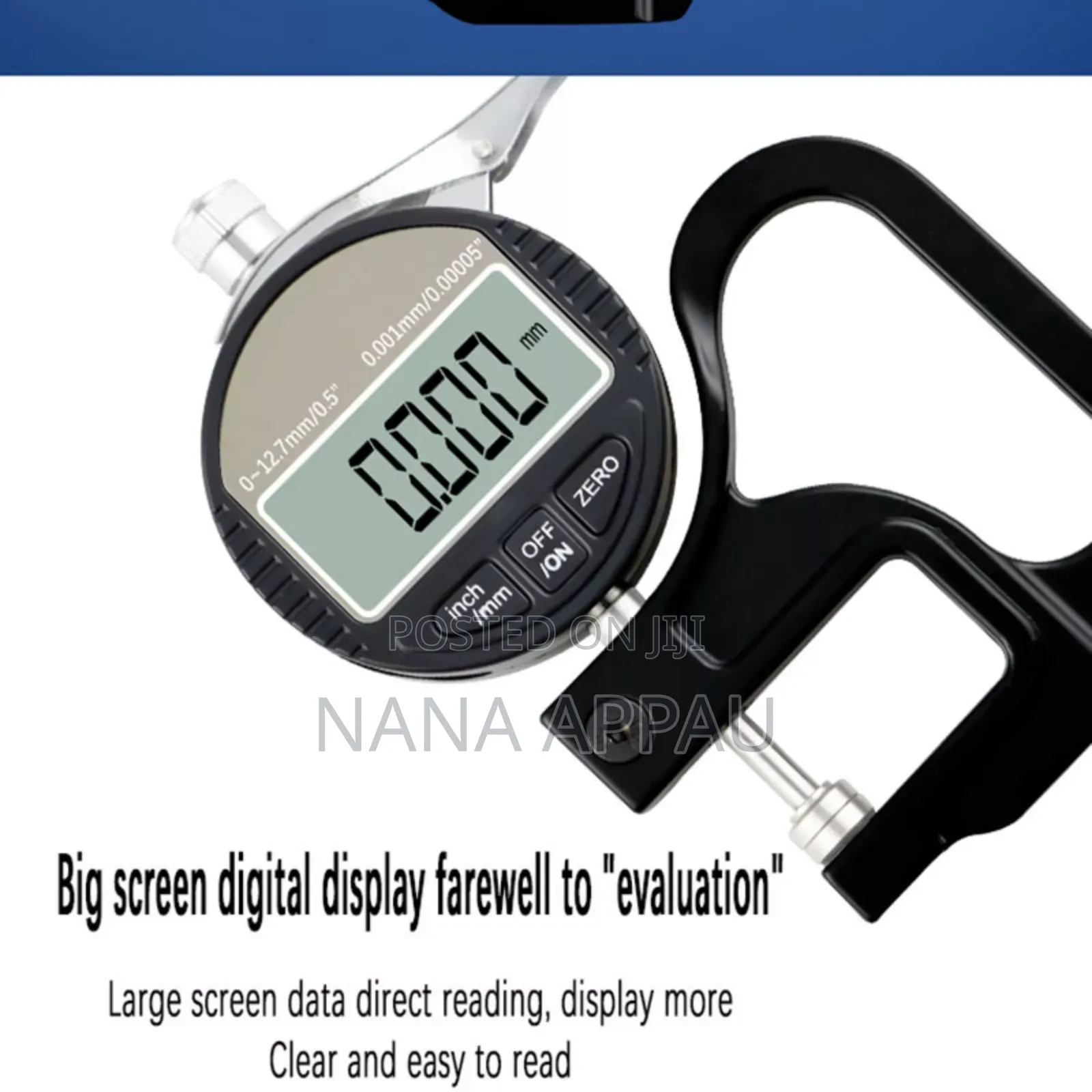 Digital Micrometer Thickness Gauge/Meter