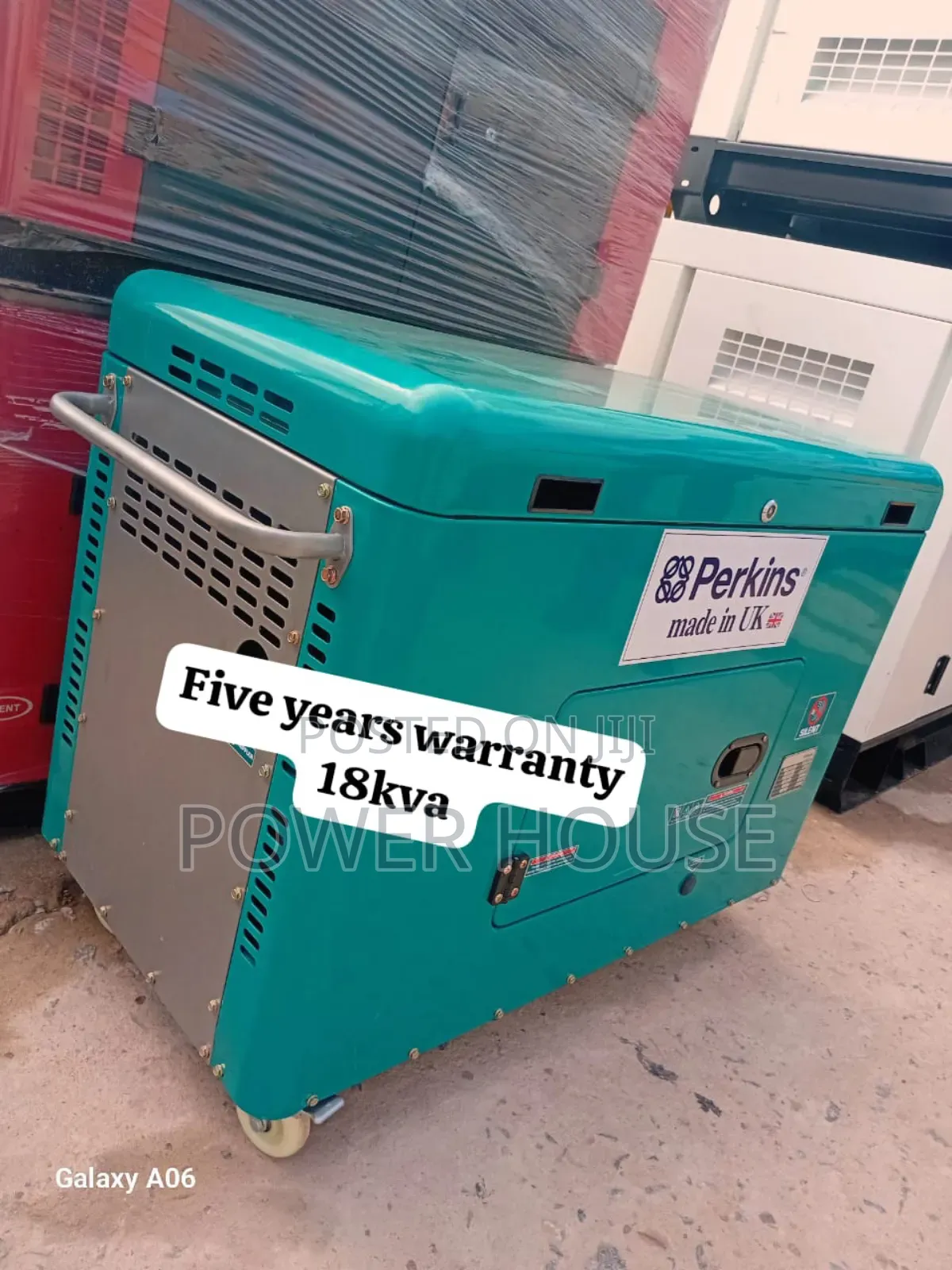 Geneforce Industrial 18kva Perkins Diesel Genset Keystart
