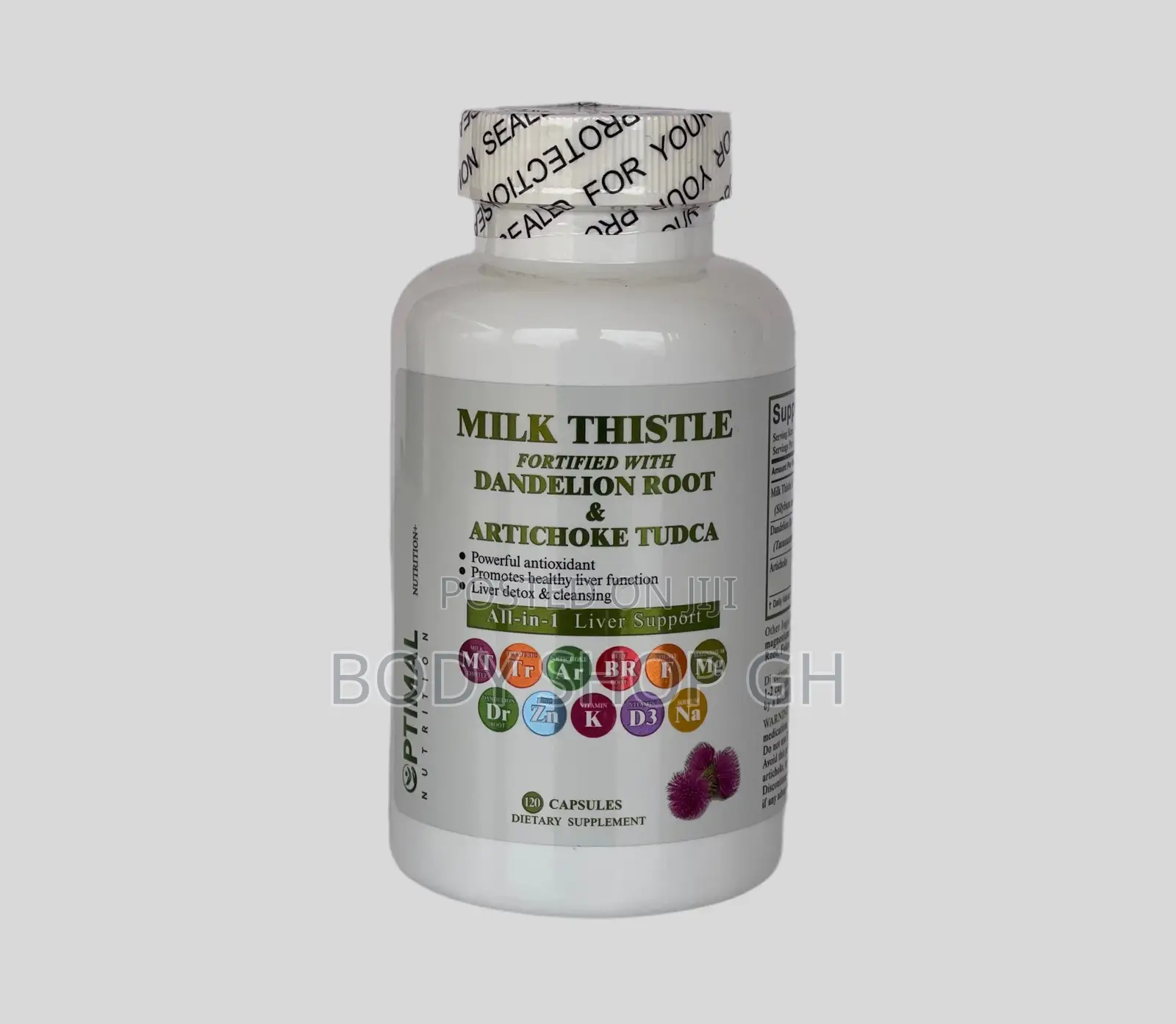 Liver Health and Detox- Milk Thistle + Dandelion + Artichoke