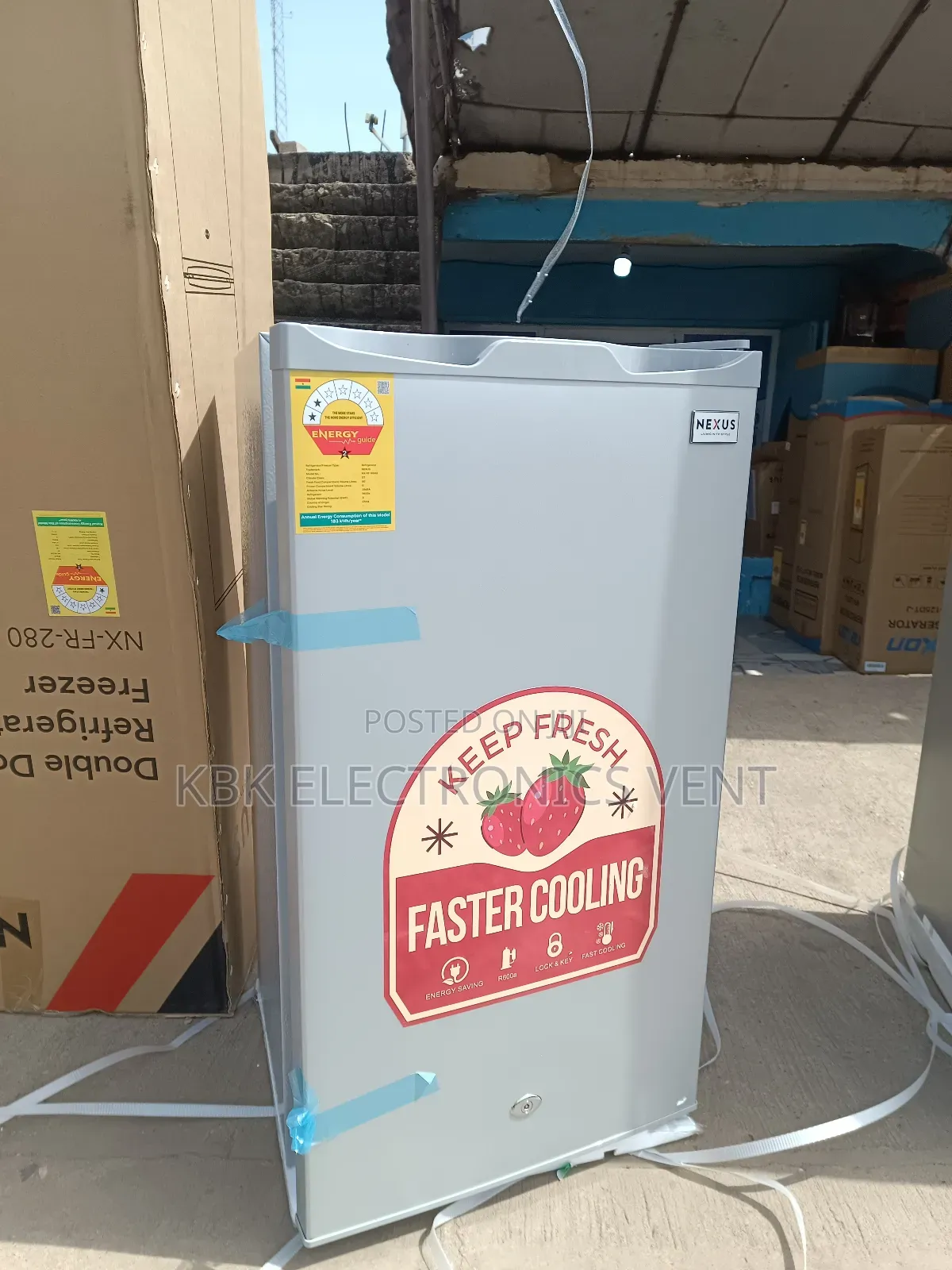 Nexus 89ltr Single Door Table Top Fridge