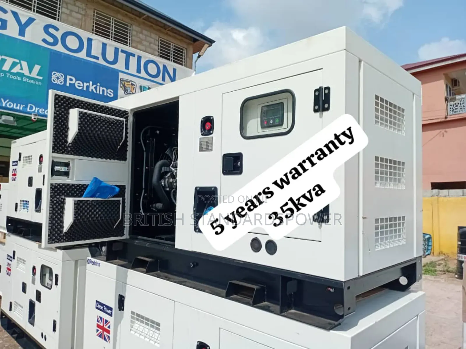 Long Lasting Performance 35kva Diesel Generator