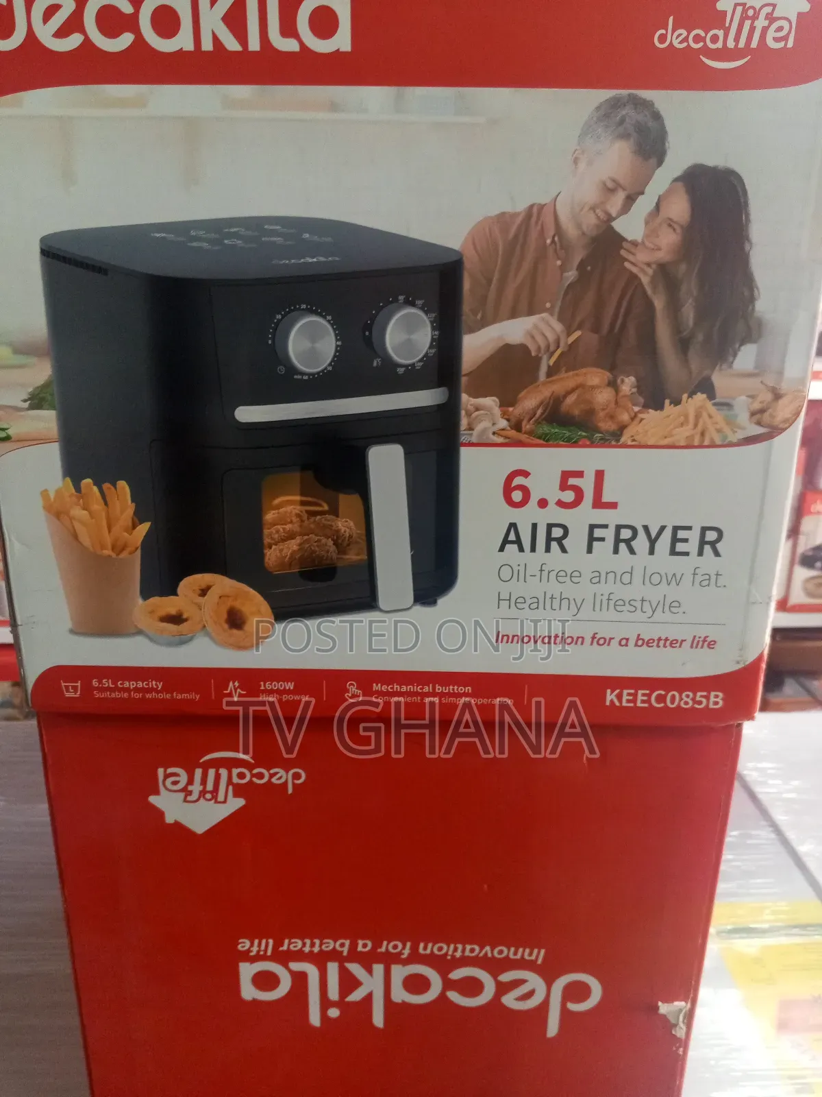 Quality Keec085b Decakila Air Fryer Machine Set