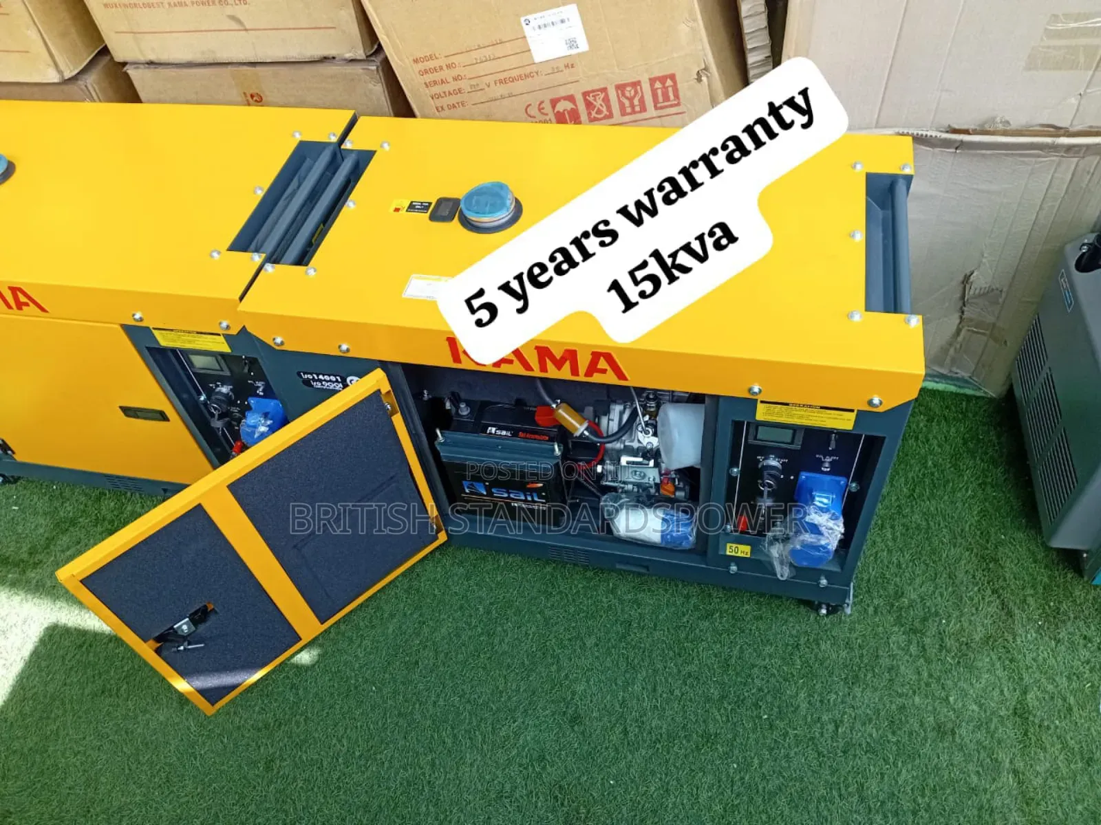 15kva Silent Diesel Power Backup Expert