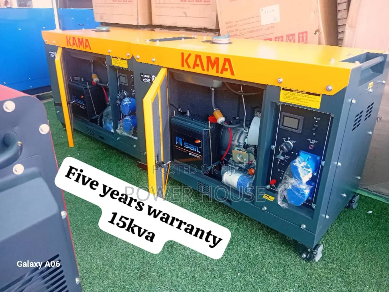 Heavy Duty Power 10kva 13000watts Kama Generator