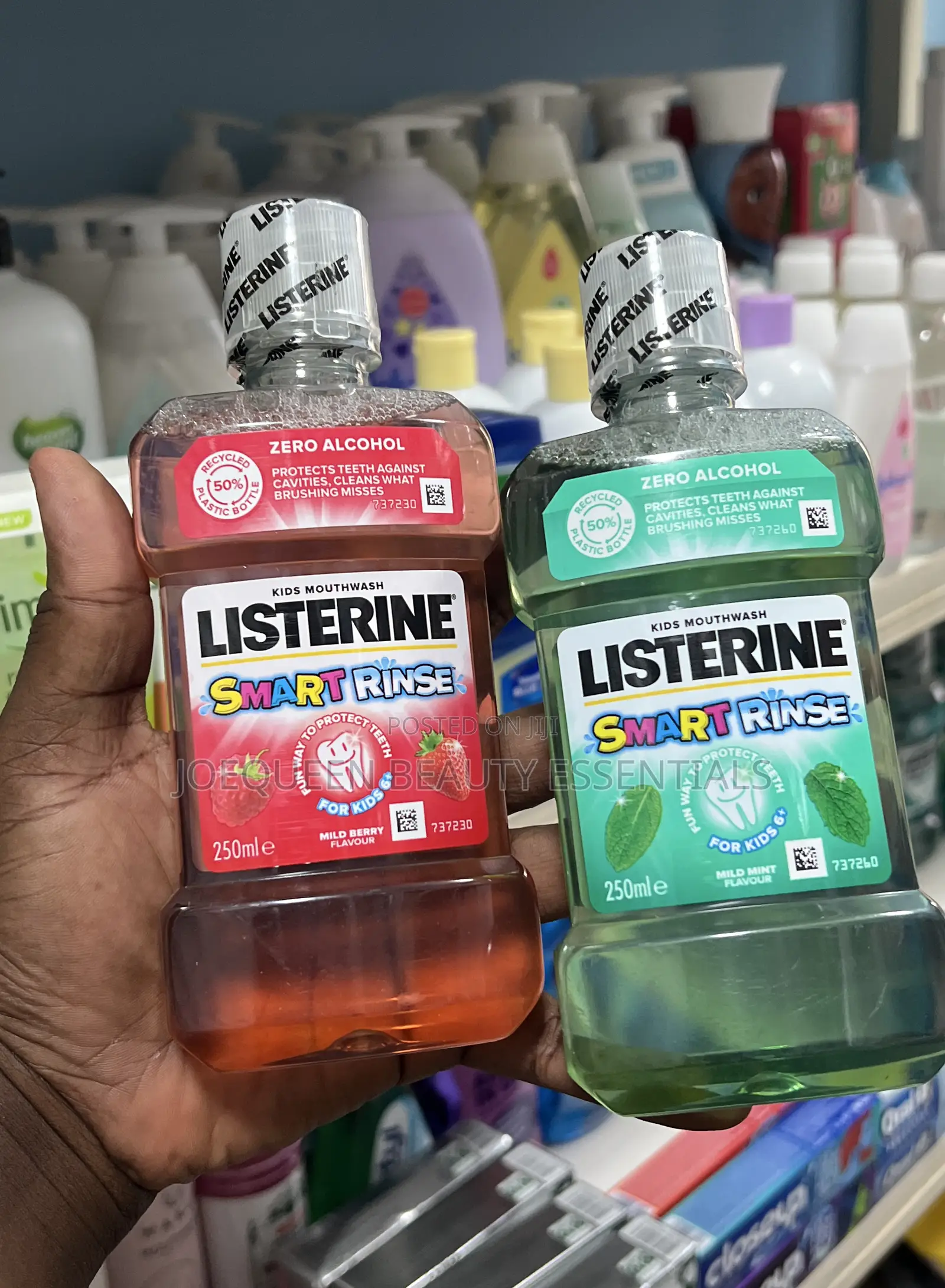 Listerine Kids Strawberry Flavored Mouthwash