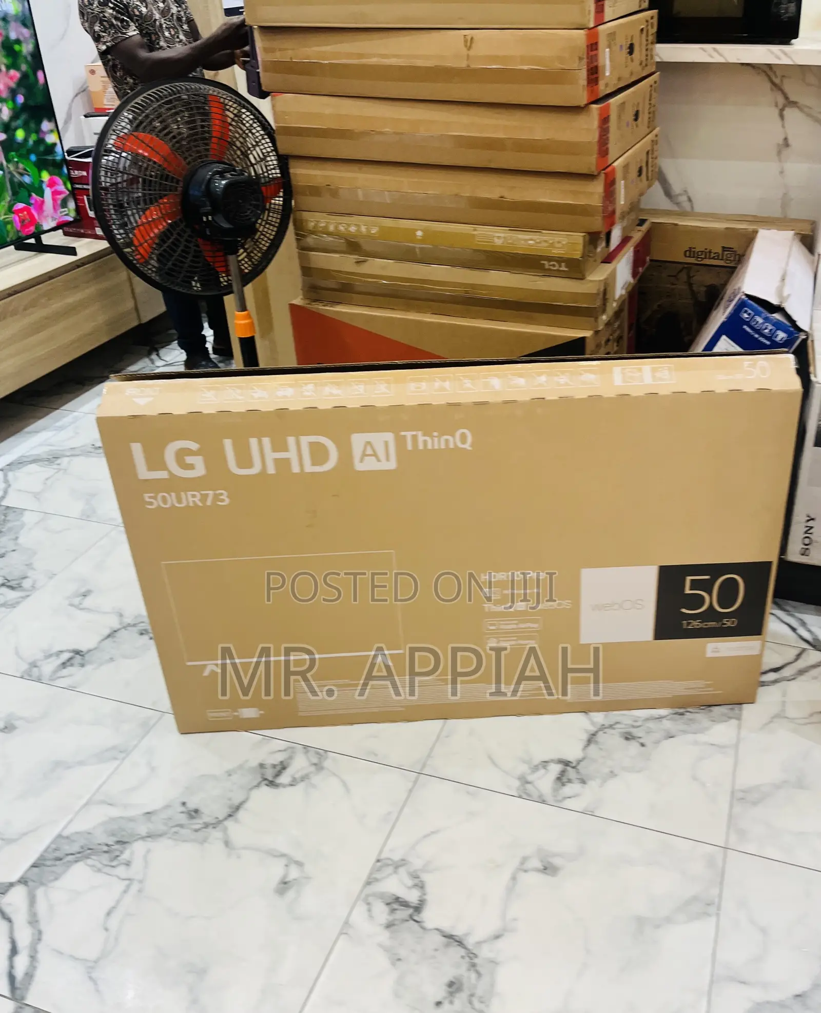 Choose Genuine Lg50ur7300 50” Uhd Smart Tv(Black).