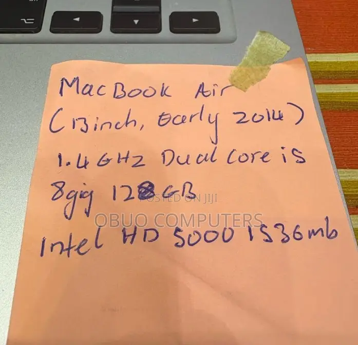 Laptop Apple MacBook Air 8GB Intel Core I5 SSD 128GB