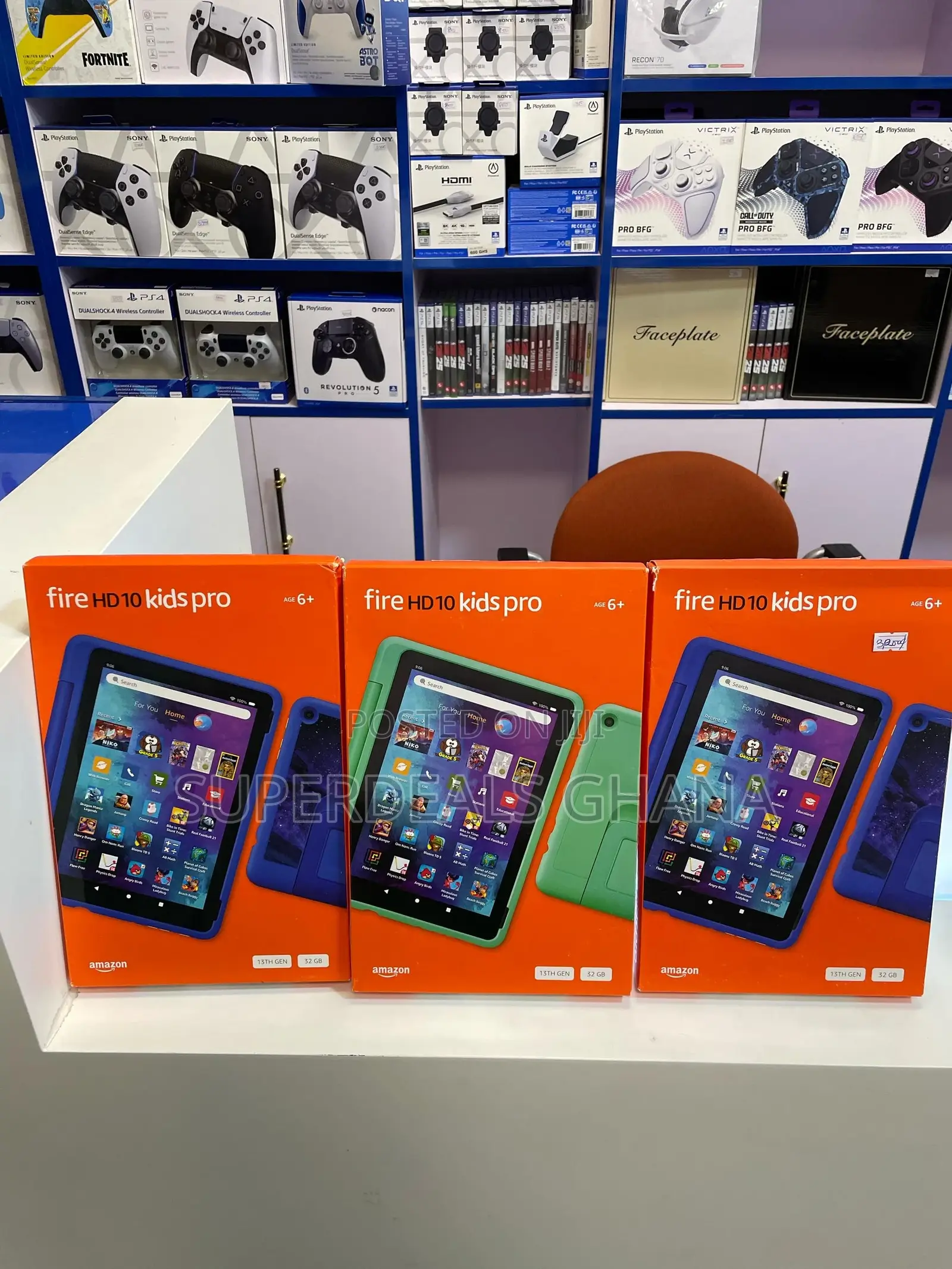 New Amazon Fire HD 10 Kids Pro 32 GB Blue