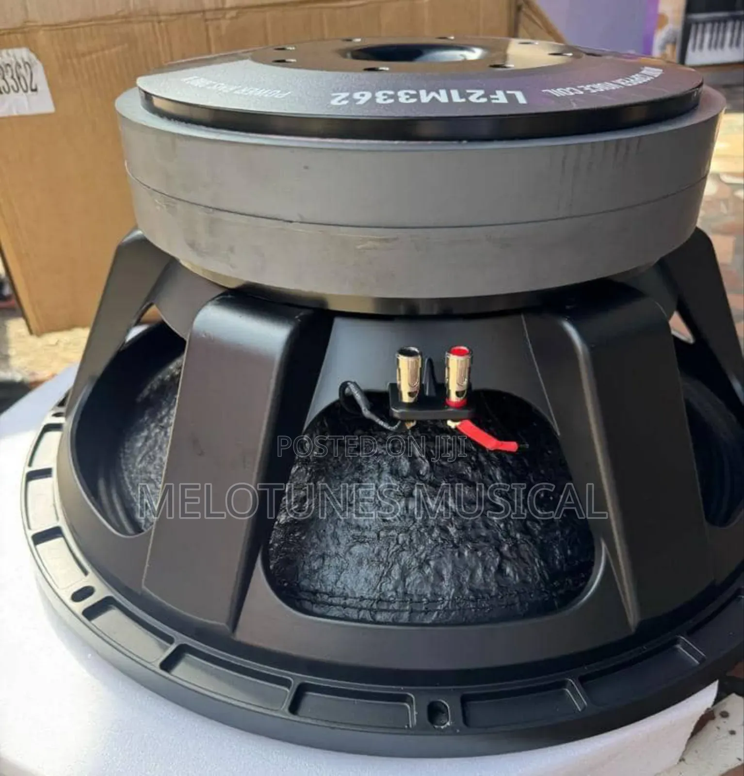 Jac 21inches 6000watt Pair of Naked Speakers(Single Magnet)